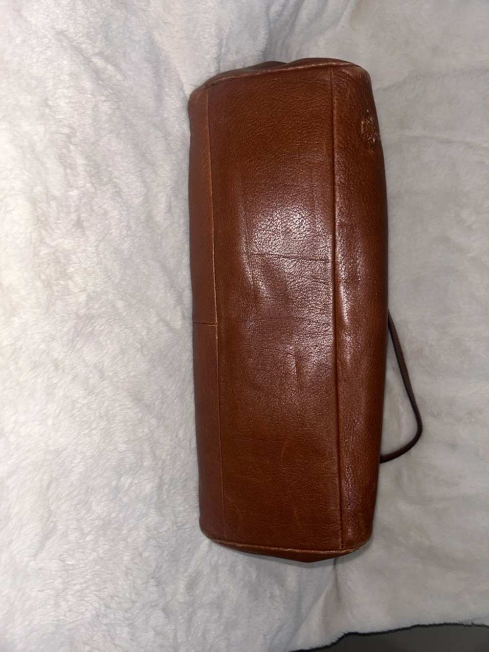 Coach Chestnut Brown Leather Shoulder Bag with Signature Tag 25161 - Picture 8 of 15
